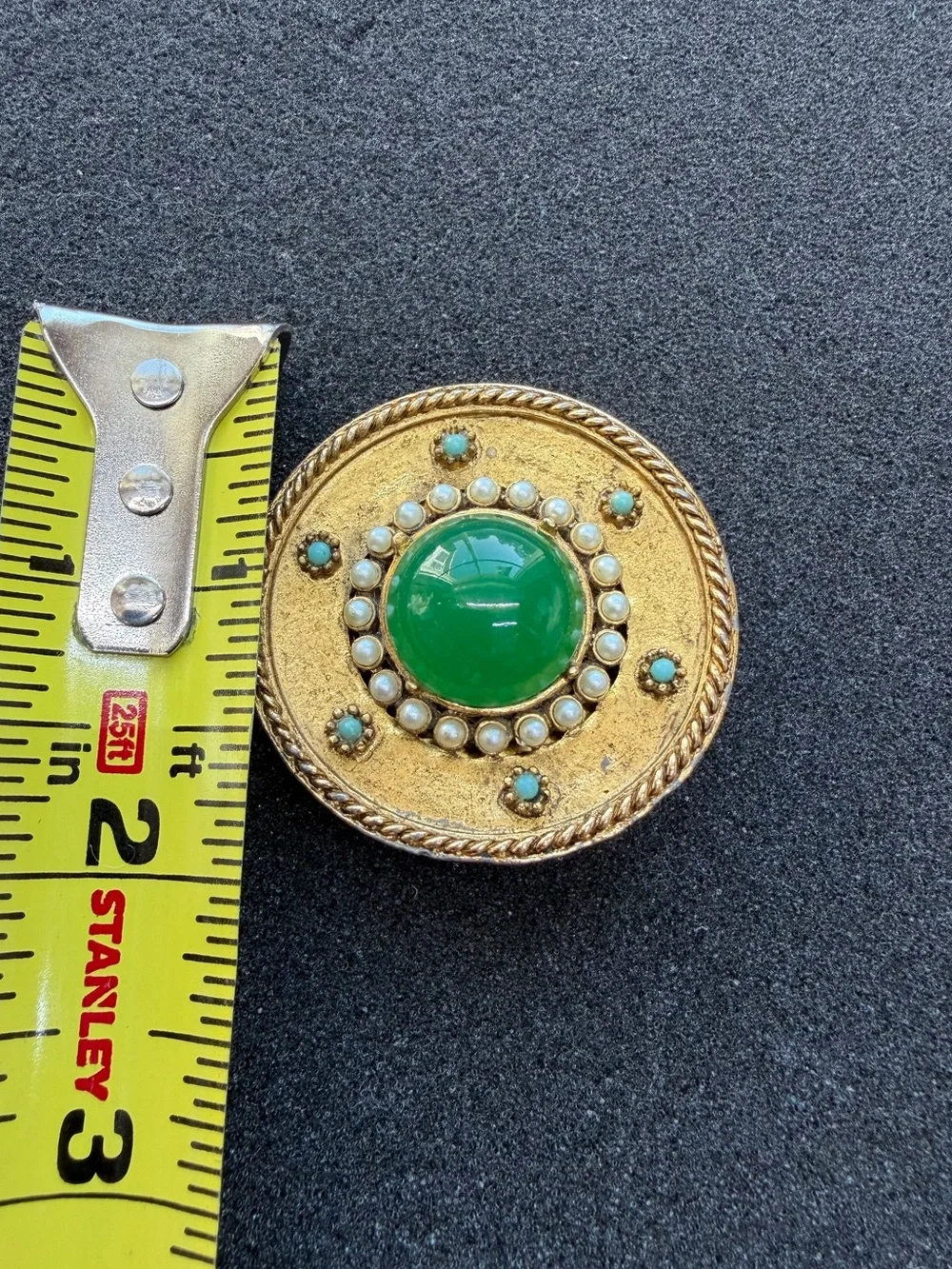 Vintage glass green